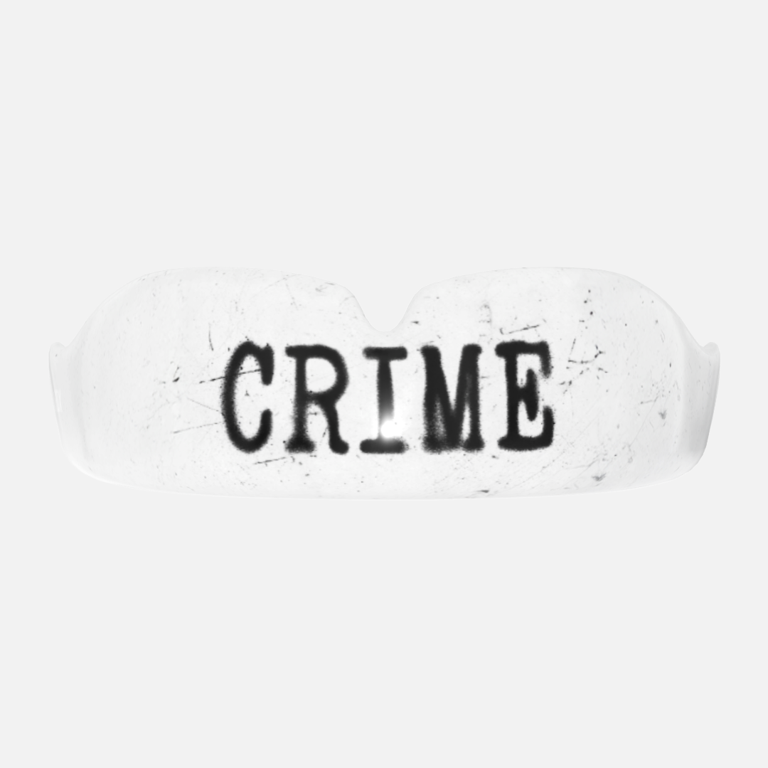 CRIME White Mouthguard