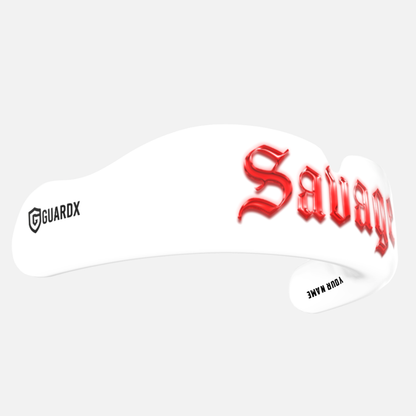 SAVAGE White Mouthguard